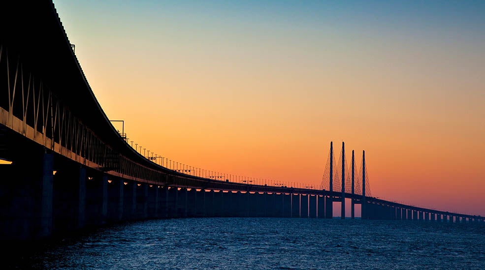 En natt, två städer
